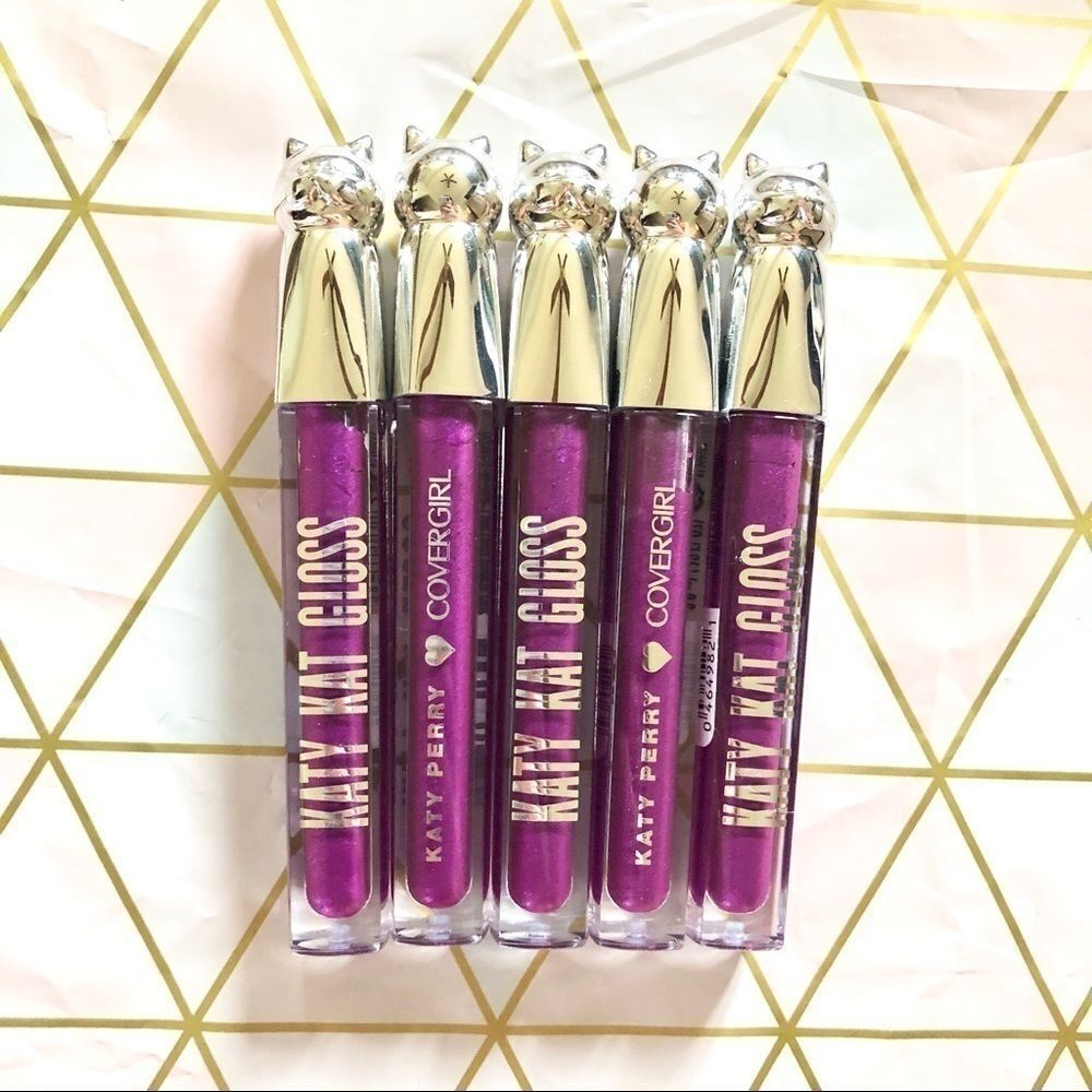 5/$25 ❤️Katy Kat Covergirl Purple Paws Lip Gloss